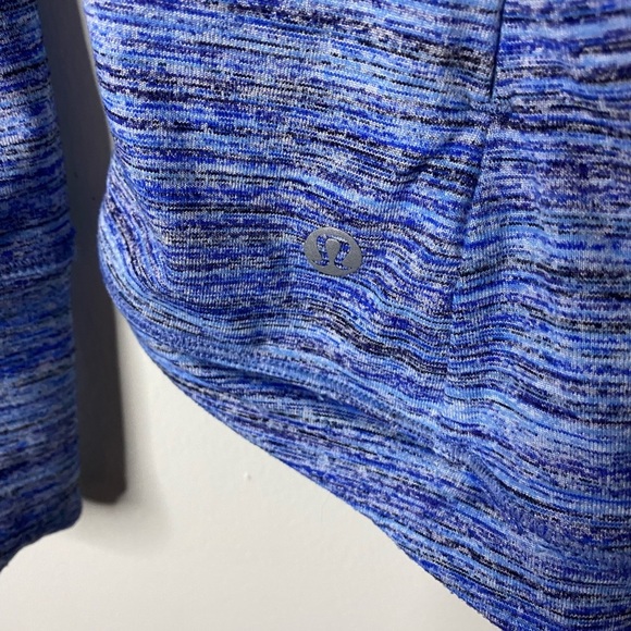 Lululemon Runderful Long Sleeve Sapphire Blue Size 6 - Picture 11 of 13